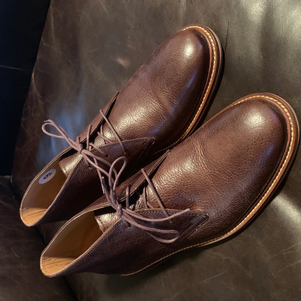 Mens Cole Haan Chestnut Barron Chukka